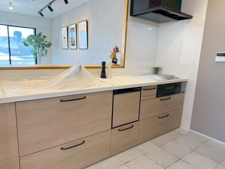 �L�b�`�� ��Ƃ肠��L�b�`���X�y�[�X�ł�������H��̌�Еt�����X���[�Y�ɁI