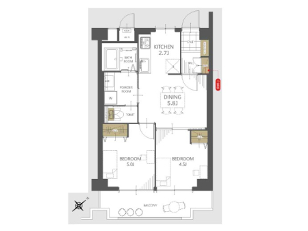 ���揬�΍�1���ڂ̒��Ã}���V����