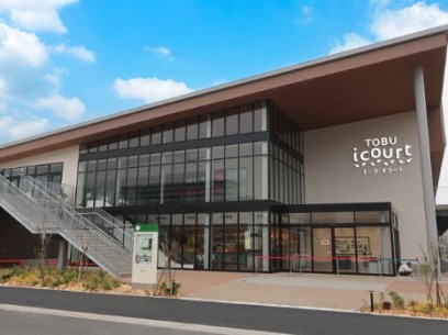 ���ӊ� �V���b�s���O�Z���^�[ 500m TOBU icourt �g�[�u �C�R�[�g