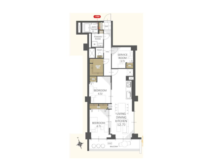 ���n��L�ʖk1���ڂ̒��Ã}���V����