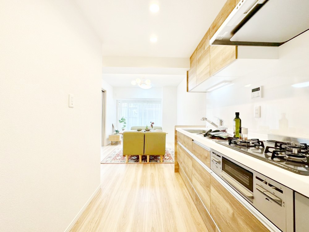 �L�b�`�� ��Ƃ肠��L�b�`���X�y�[�X�ł�������H��̌�Еt�����X���[�Y�ɁI