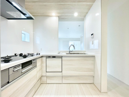 �L�b�`�� ���r���O�����n����l�C�̃J�E���^�[�L�b�`���B �Ƒ��������Ȃ���Ǝ������邱�Ƃ��ł��܂��B