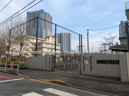 ���ӊ� ���w�Z 250m �V�h�旧���ˎR���w�Z