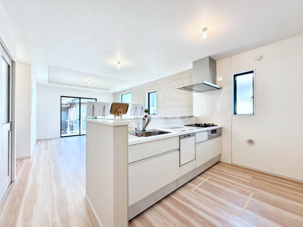 �L�b�`�� ���Ƒ��̉�b�e�ޑΖʃL�b�`���B���������̃p�p�}�}�����Ƒ��Ɖ߂������Ԃ����������I