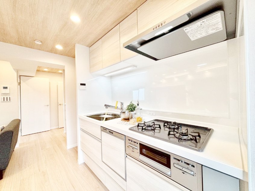 �L�b�`�� ��Ƃ肠��L�b�`���X�y�[�X�ł�������H��̌�Еt�����X���[�Y�ɁI